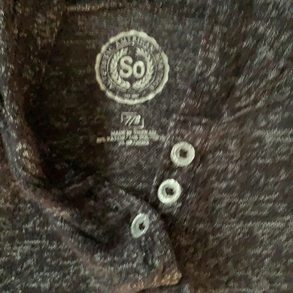 SO Girls Hooded Shirt Size 7/8
